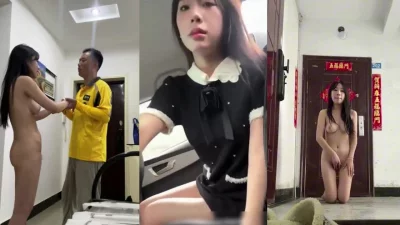 调教母狗，主人的任务，全裸自慰挑战 家门口 取外卖 坐出租车 男公厕